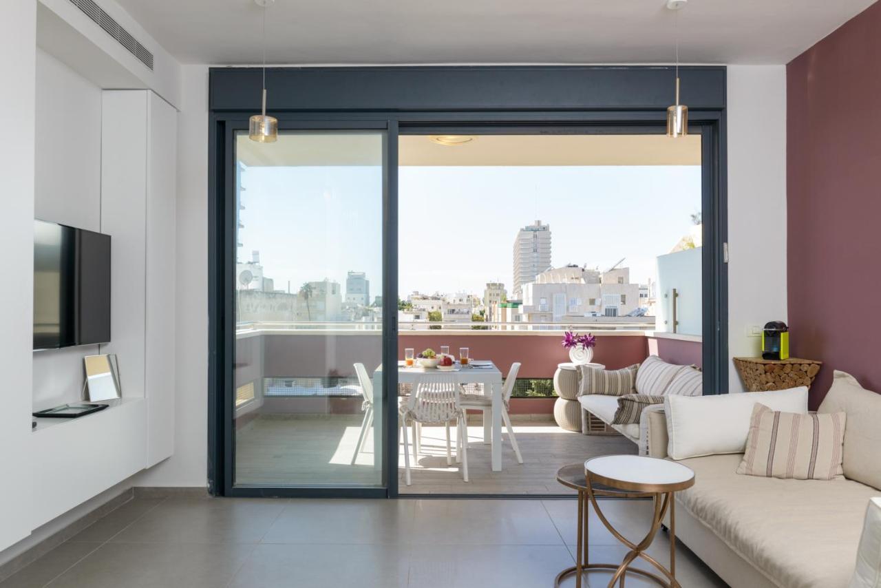 Bright & Modern 2Br With Balcony On Dizzengoff Apartment Tel Aviv Exterior photo